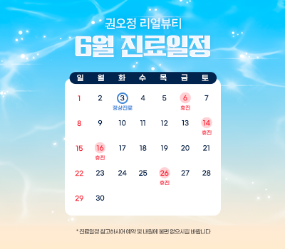 진료일정